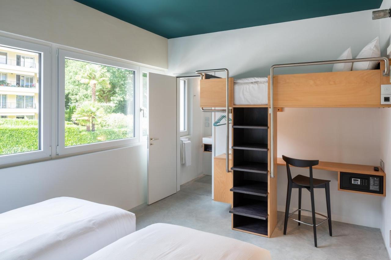 Riva Rooms & Studios - Check-In 24Hr Minusio Eksteriør billede
