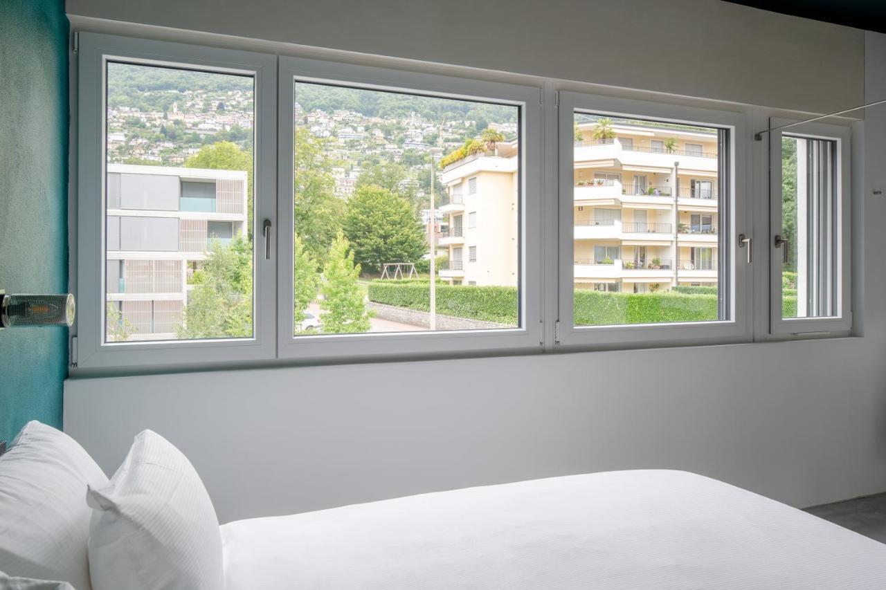 Riva Rooms & Studios - Check-In 24Hr Minusio Eksteriør billede