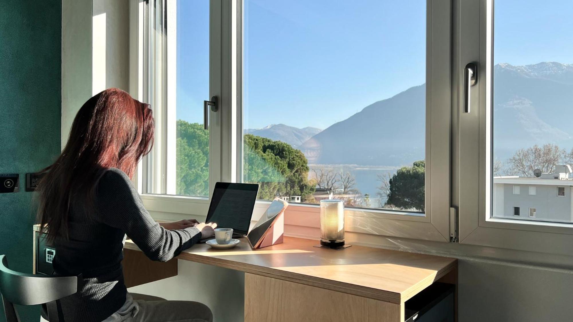 Riva Rooms & Studios - Check-In 24Hr Minusio Eksteriør billede